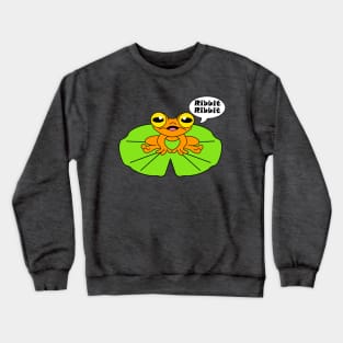 Bianca,The Little Frog Crewneck Sweatshirt